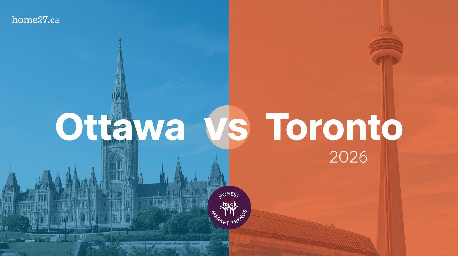Ottawa vs Toronto: Which City Offers Better Value in 2026?