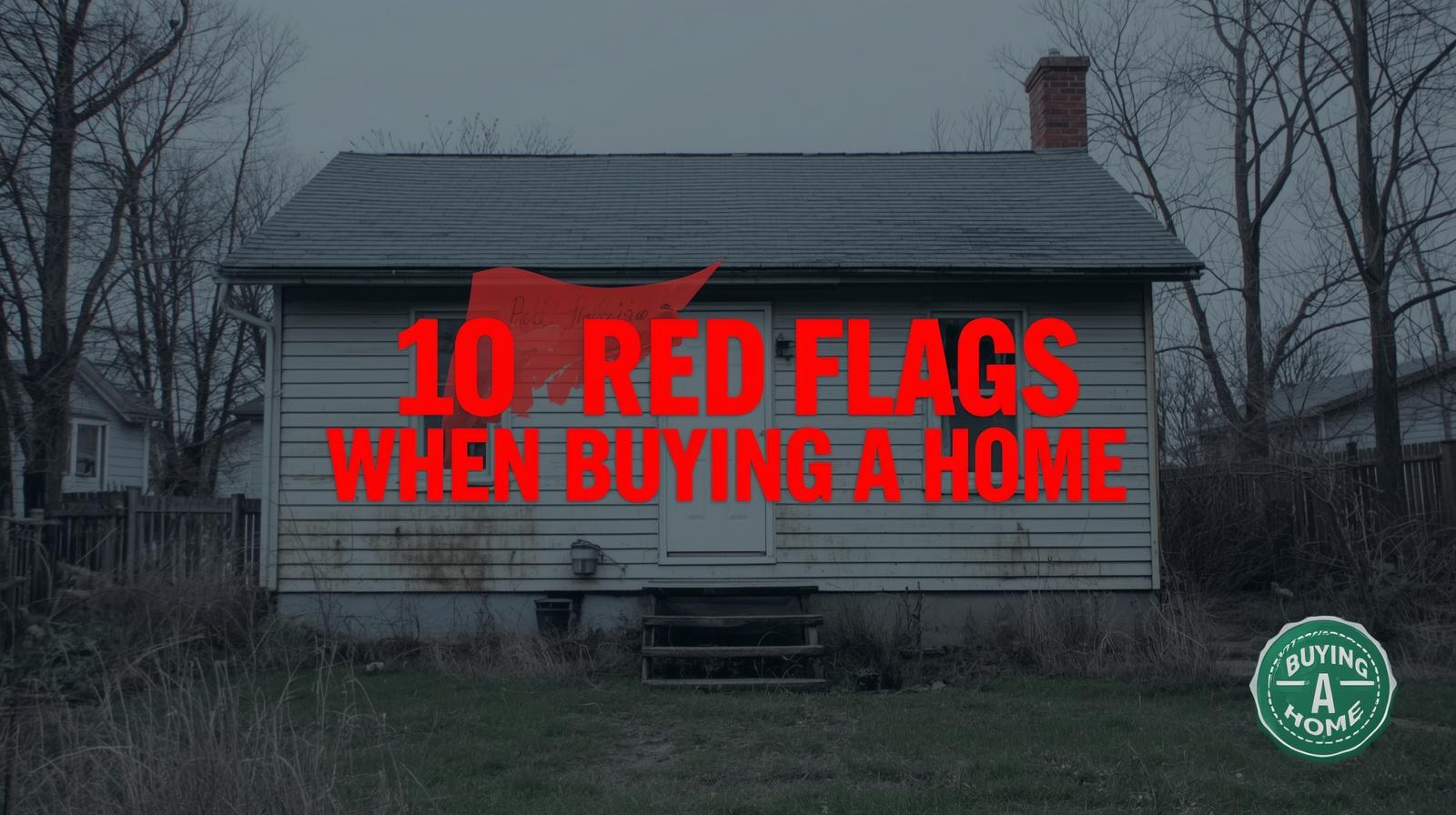 10 Red Flags to Watch for When Buying a Home in Canada