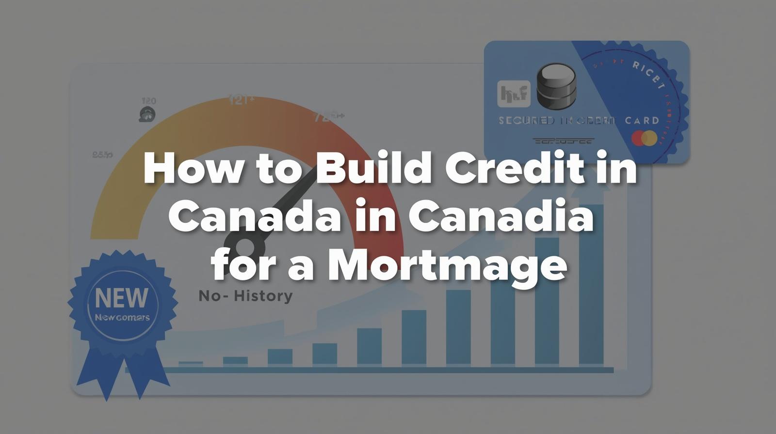 How to Build Credit in Canada to Qualify for a Mortgage
