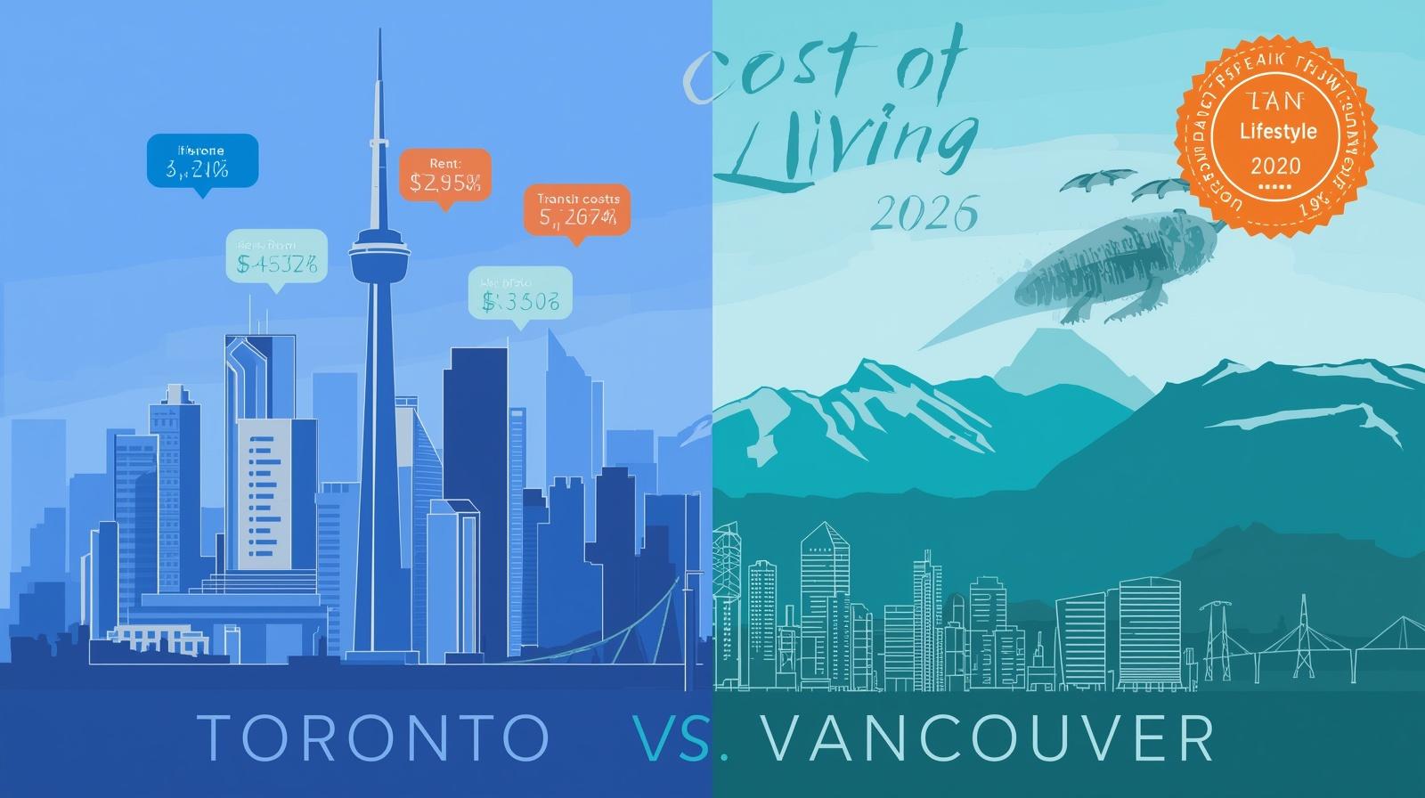 Cost of Living in Toronto vs Vancouver: Full 2026 Breakdown