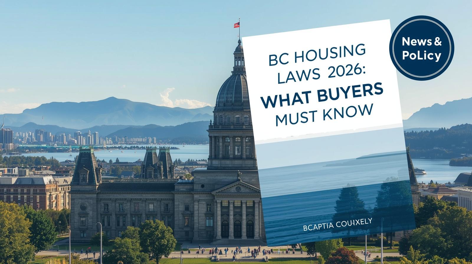 BC Housing Legislation Changes in 2026: What Buyers Must Know