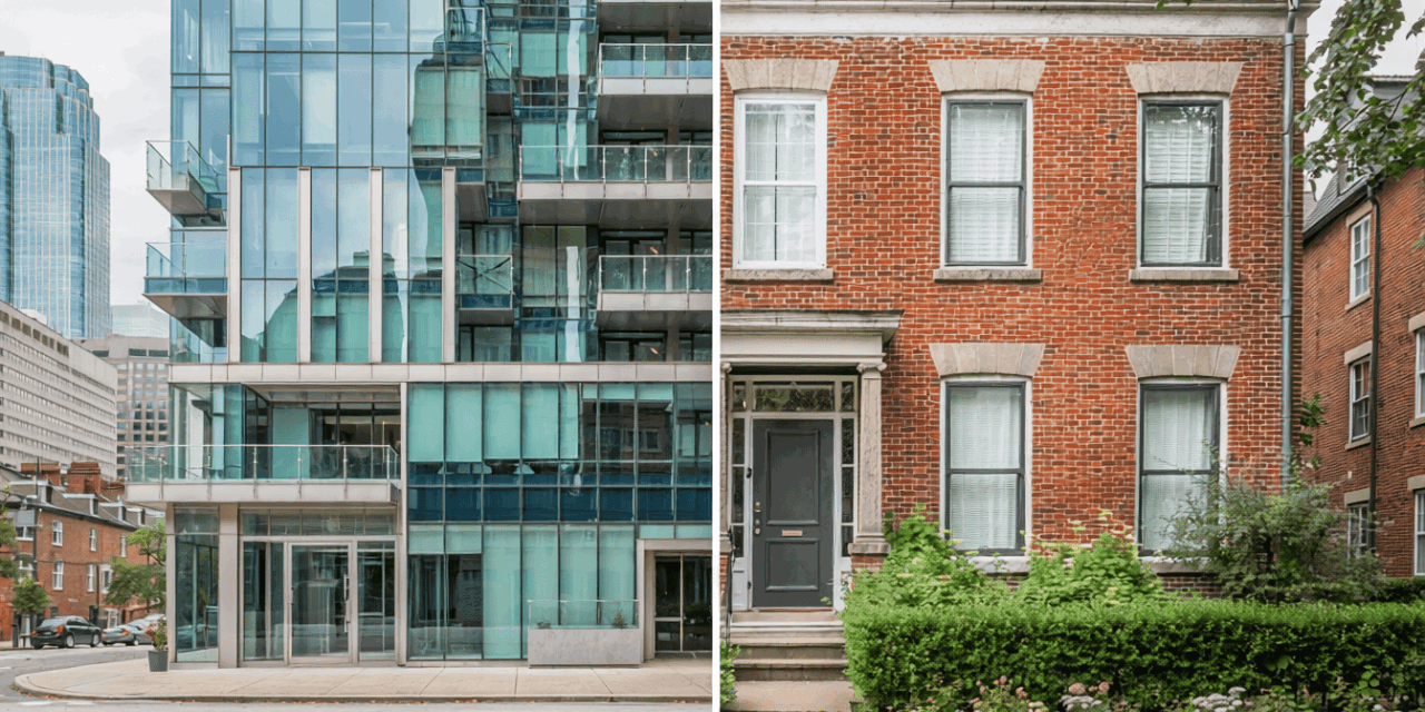 Buying a Condo vs House in Toronto: A Complete Comparison